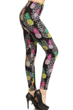 Pineapple Print Leggings