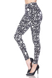 Paisley Boho Print QUEEN SIZE Leggings