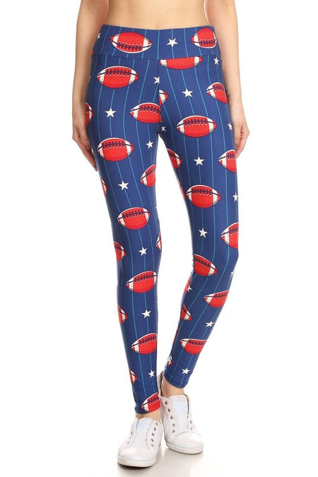 Yoga Waist 3 Inch Dragonfly Print Leggings