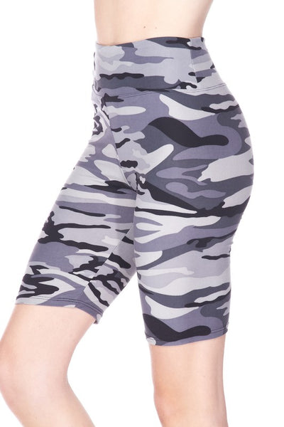 Yoga Waist 3" Microfiber Biker Shorts