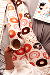 donut buttery Soft Microfiber High Waist Fashion Patterned Leggings for Women one size