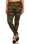 Army Print Queen Size Leggings