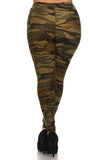 Army Print Queen Size Leggings