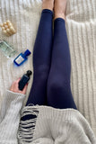 Solid Color Basic Leggings One Size