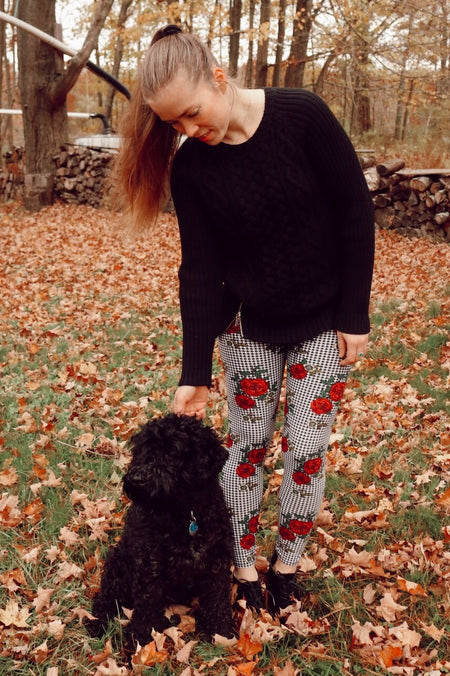 Daisy Print Leggings