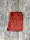 Solid Color 3” Yoga Waist Basic Leggings