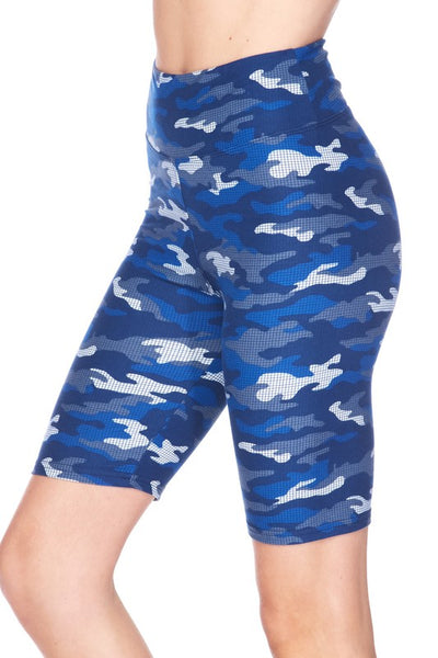 Yoga Waist 3" Microfiber Biker Shorts