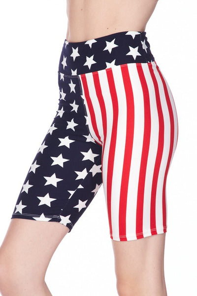 Yoga Waist 3" Microfiber Biker Shorts