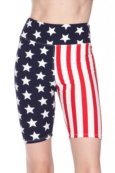 Yoga Waist 3" Microfiber Biker Shorts
